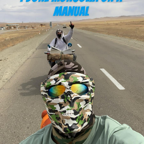 Callan Bowl Riding  Bike In Mongolia